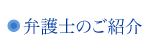 弁護士のご紹介